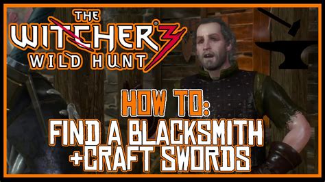 witcher 3 where to craft swords